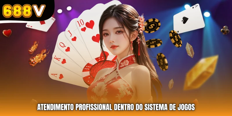 Atendimento profissional dentro do sistema de jogos