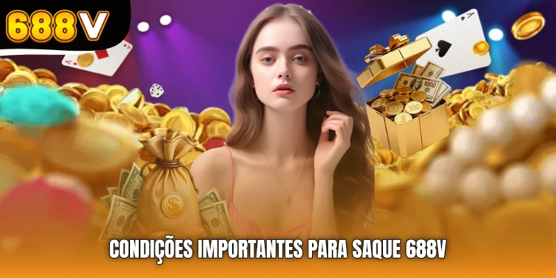 Condições importantes para Saque 688V