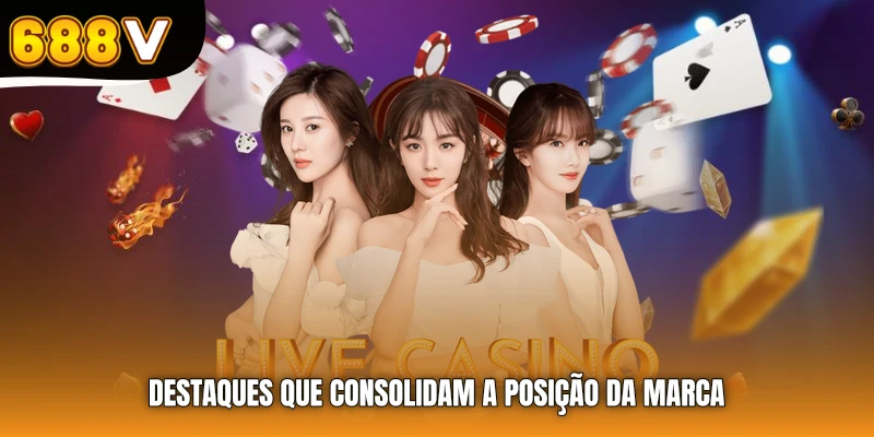 Destaques que consolidam a posição da marca