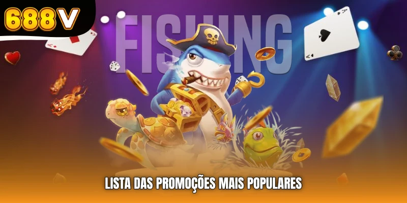 Lista das promoções mais populares