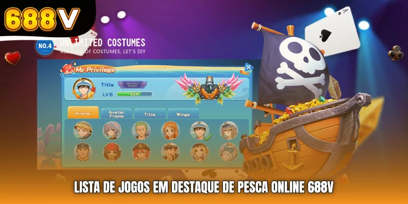 Lista de jogos em destaque de Pesca Online 688V