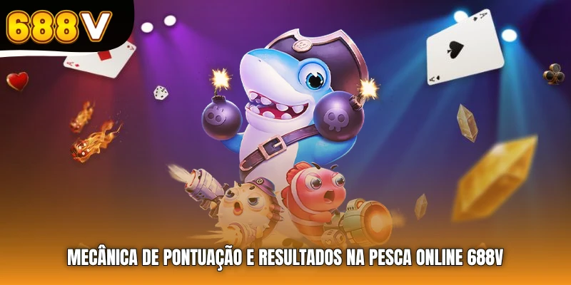 Mecânica de pontuação e resultados na Pesca Online 688V