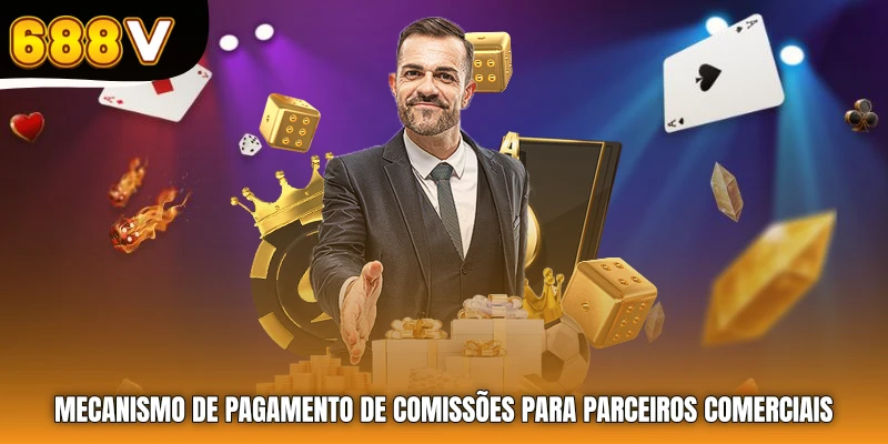 Mecanismo de pagamento de comissões para parceiros comerciais